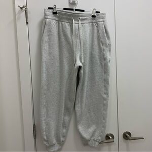 Lululemon Scuba high rise relaxed Light Gray jogger women’s size 12